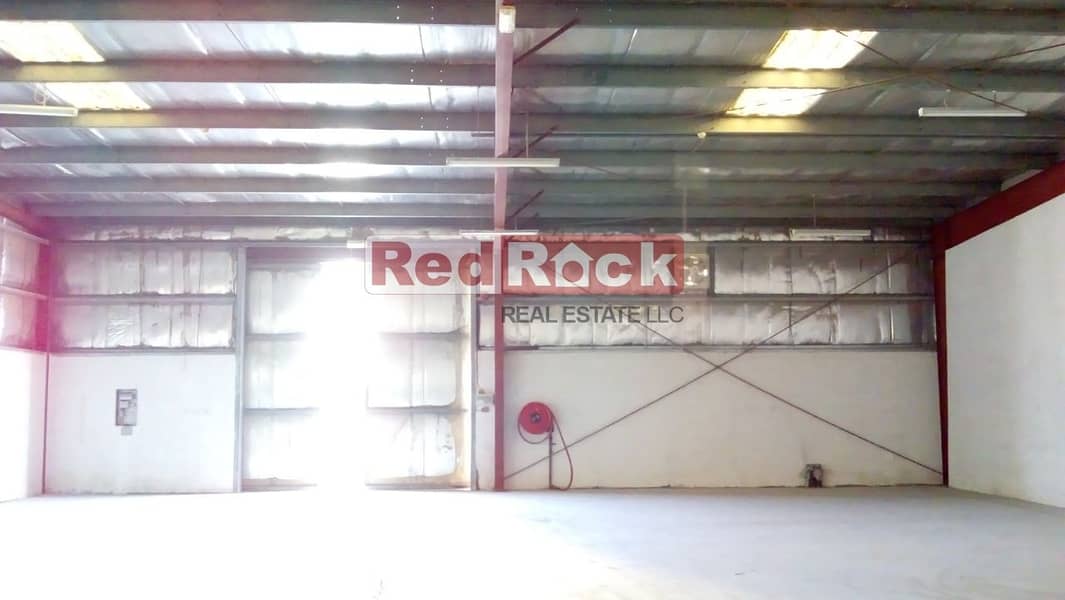 12 Cheques AED 20/sqft for 3000 Sqft Warehouse in Jebel Ali