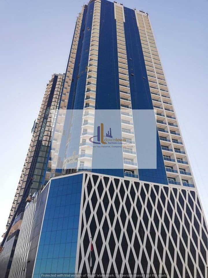 You own your unit now in the Oasis Towers The newest tower in Ajman, with a37.000 down payment and 7 years installments