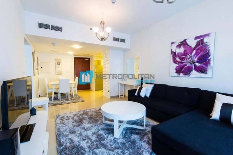 1 Bed Apt?Fully Furnished?Community View?Mid Floor