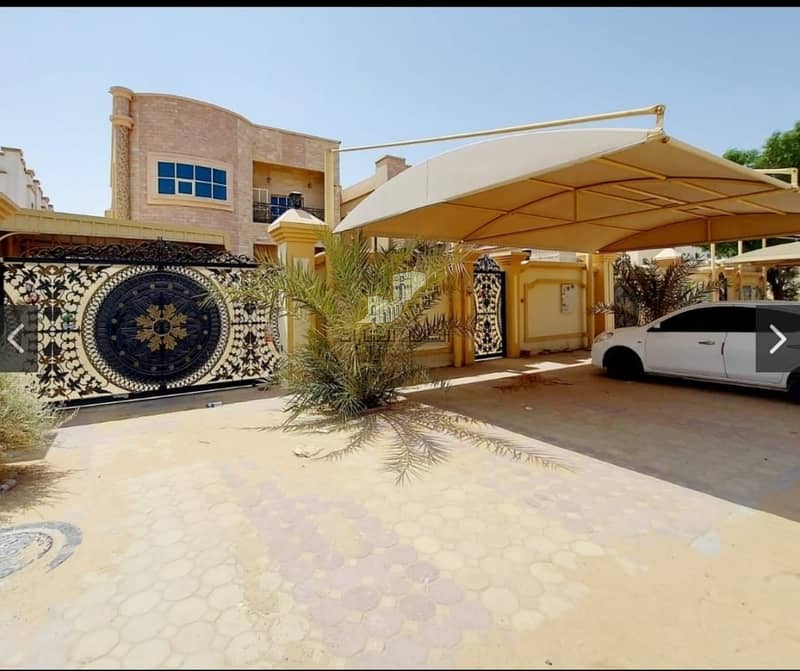 villa Brand new 5 bedroom villa for rent with AC in al mowaihat 2 Ajman