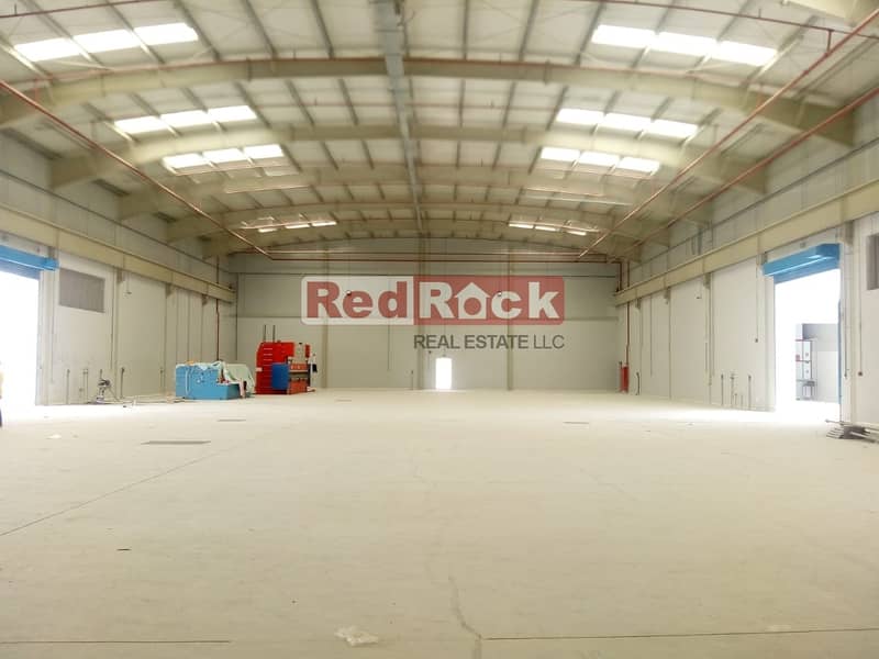 Pillar Free 29600 Sqft Warehouse with Paint Booth in DIC