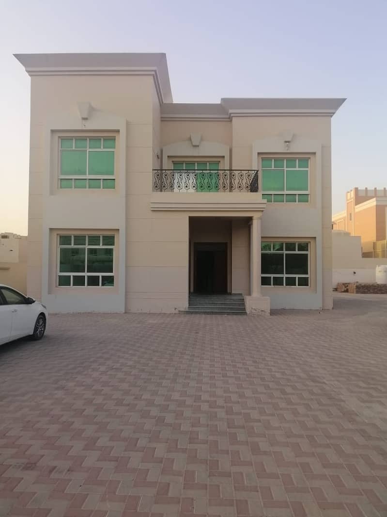 Hot  Deal Luxurious villa Perfect area for Family located in Mizhar ( 3 bedroom+ 2big hall + majls + maidroom+ cover parking+ garden+ kitchen )
