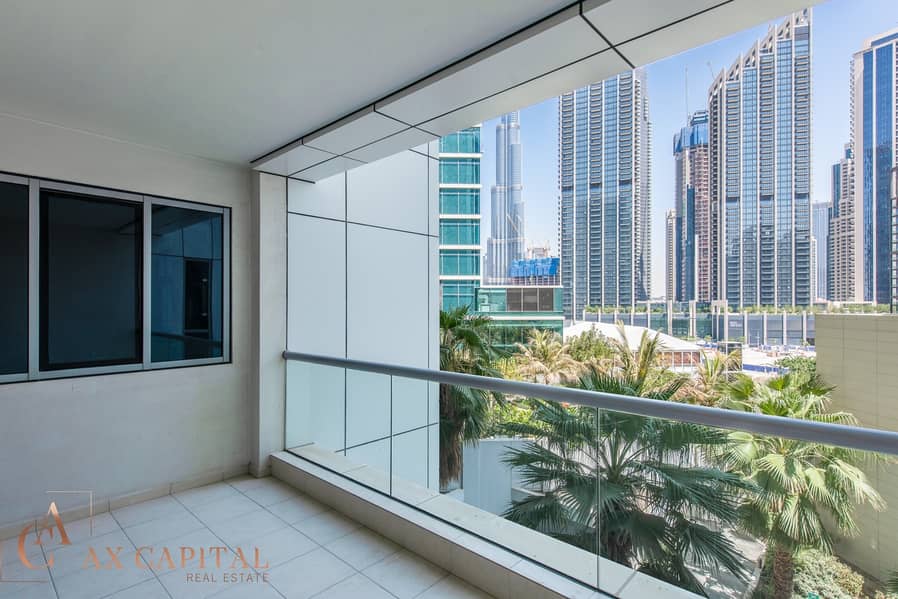 Unfurnished | Balcony | Community View