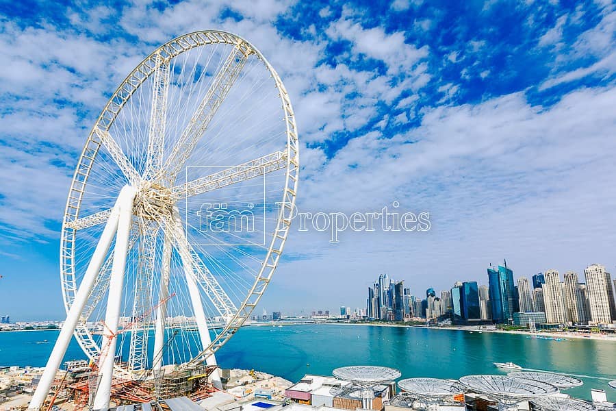 2Bed With Partial Sea View and Dubai Eye