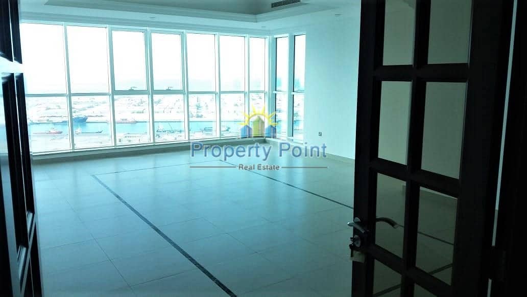 Great Option In Mina Road | Sea View | Large 3-bedroom Unit with Maids Room | Facilities