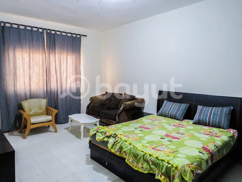 Chiller Free - Spacious Fully Furnished Studio | Exclusive | Vacant Now