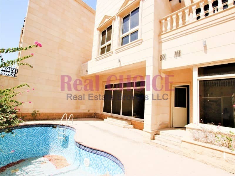 Very Spacious 5BR Plus Maids| Private Pool| Vacant