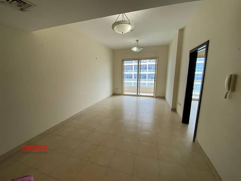 Cheapest price vacant one bedroom with balcony +maid room in Warsan4-01