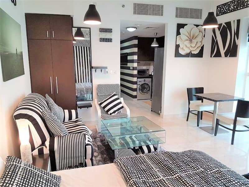 Spectacular Fully Furnished  Studio Apartment!