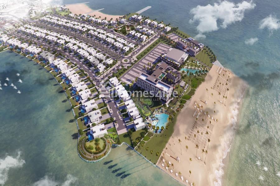 3 On the beach | La Mer Villa Plot with Payment Plan