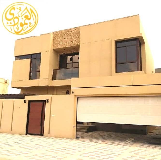 Central air-condition villa for sale with attractive specifications, great design, super duplex finishing, with the possibility of bank financing
