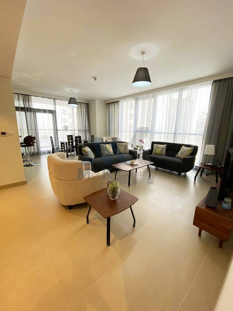 位于迪拜溪港，迪拜溪畔公寓，迪拜溪畔公寓2号南大厦 2 卧室的公寓 115000 AED - 4789164