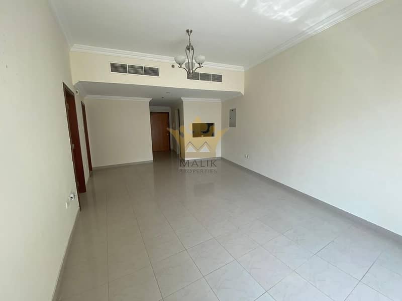 Spacious 1BHK with balcony chiller free