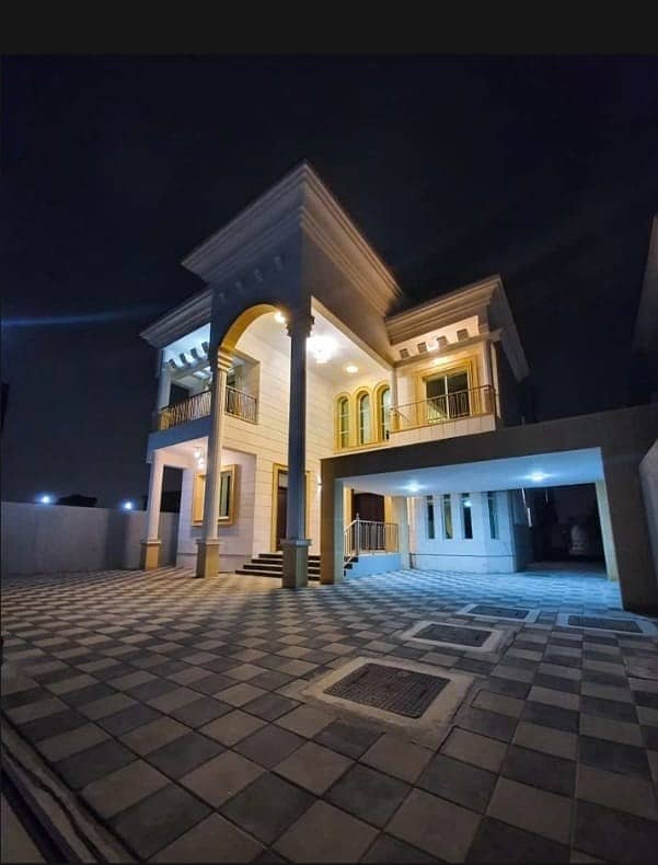 For urgent sale from the owner and without any commission, a villa with a luxurious hotel design and super deluxe finishing without down payment and an artist location and a negotiable price near Al Hamidiyah Police Station and Emirates Street