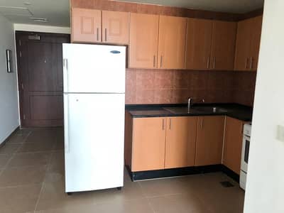 Studio With Kitchen Appliances| For Rent| Hamilton Residency| Full Lake+Burj Khalifa View