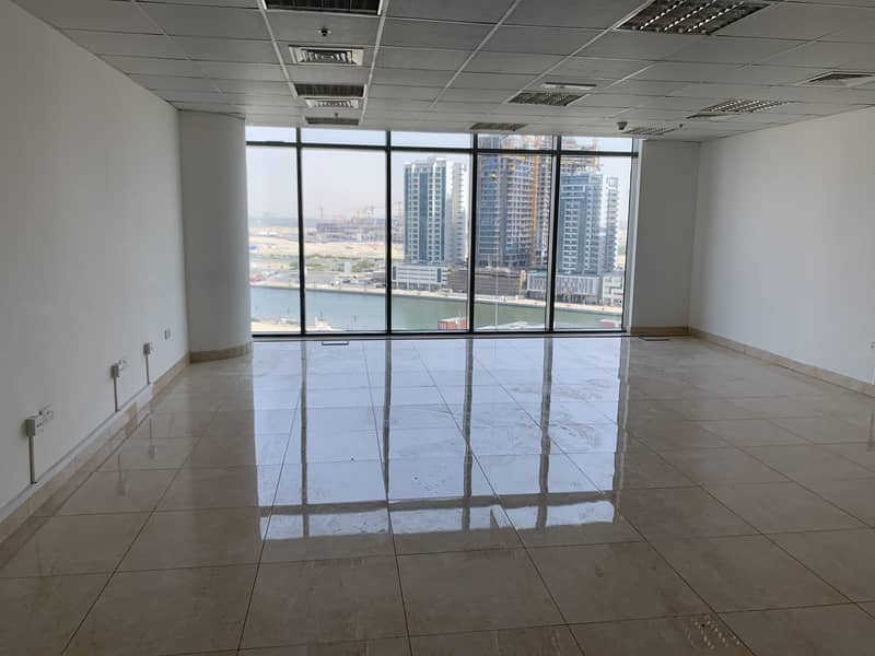 Canal View| Fully Fitted Office| The  Metropolis Tower| Business Bay