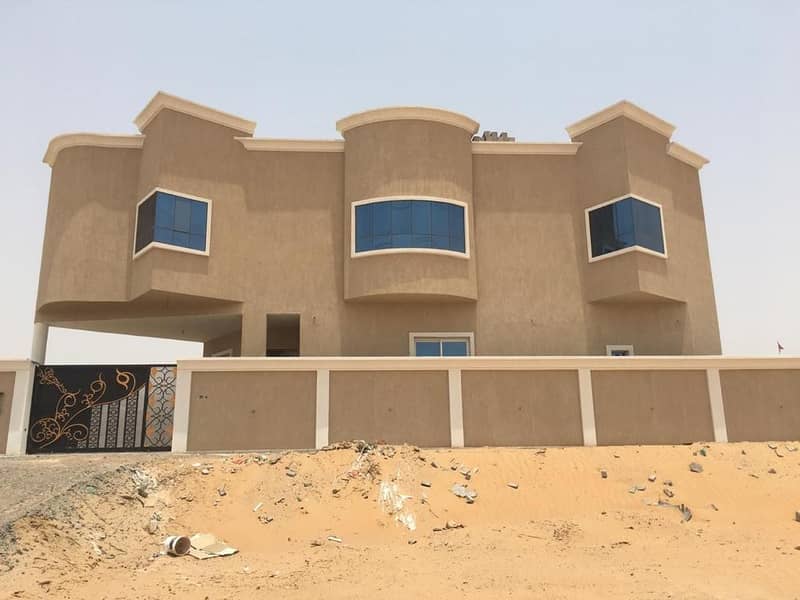 For sale a new villa in Ajman Emirate, Al Helio 1, a freehold for all nationalities