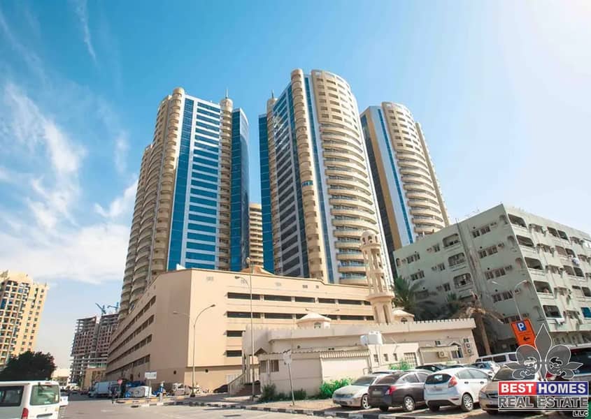 位于阿治曼市中心，地平线大厦 的公寓 15000 AED - 4791244