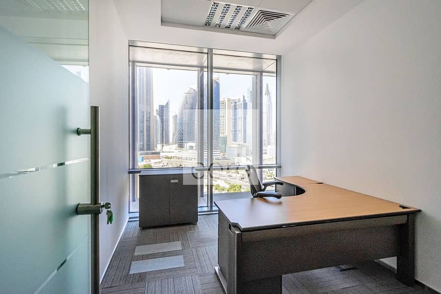 5 Fitted and Furnished Office | Low Floor
