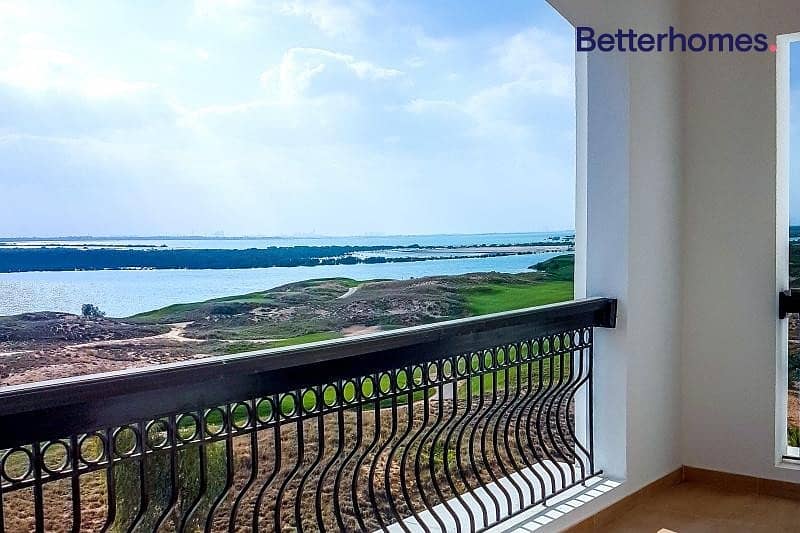 Golf Sea View|Huge 2BR +maid |Ready to move in