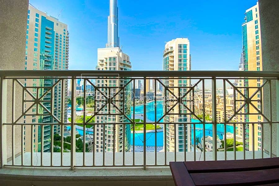 8 Upgraded 2 BHK | Full Burj and Fountain Views