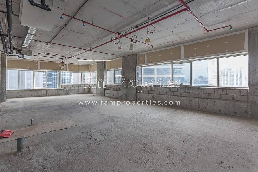 Shell and Core Office on a High Floor | Vacant