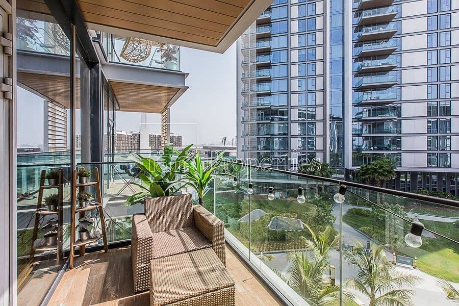 Vacant 1 Bed with balcony|Partial Sea View