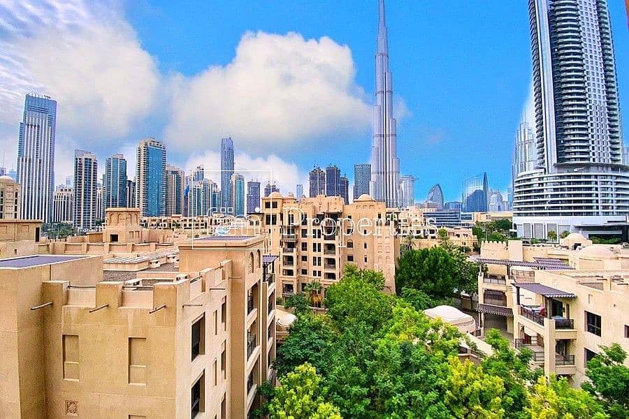 2 Bedroom Plus Study | Full Burj Khalifa View