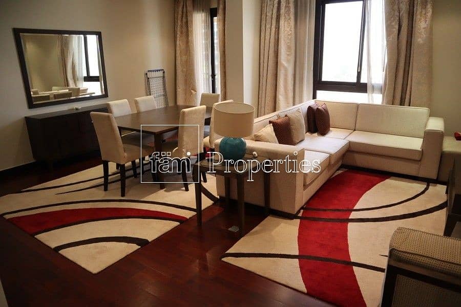 Huge 2 bedroom | Burj Al Arab View | Furnished