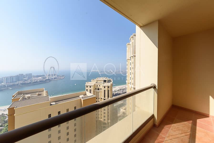 Full Sea View | Spacious 2 Bedroom | Balcony