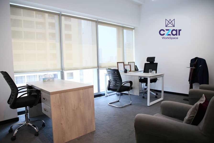 Elite Customized office on SZR near Metro at TECOM and AL QUOZ Elite Customized office on SZR near Metro at TECOM and AL QUOZ
