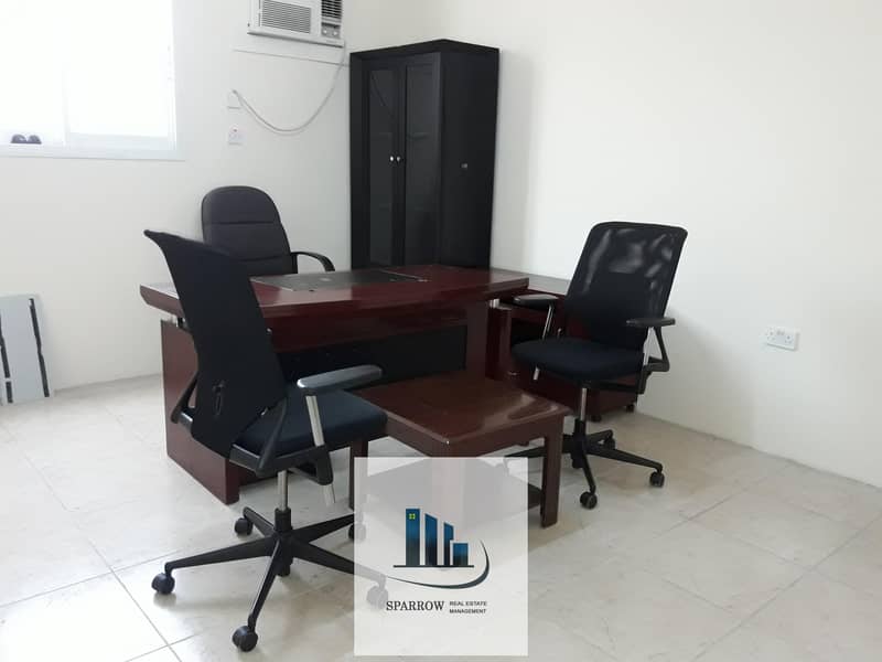 Offices in different sizes for  rent in Mussaffah