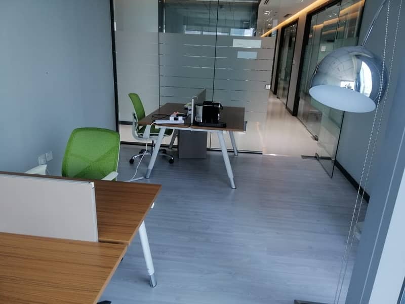 7 Fully Furnished Sharing Office For Rent