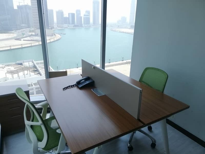 10 Fully Furnished Sharing Office For Rent