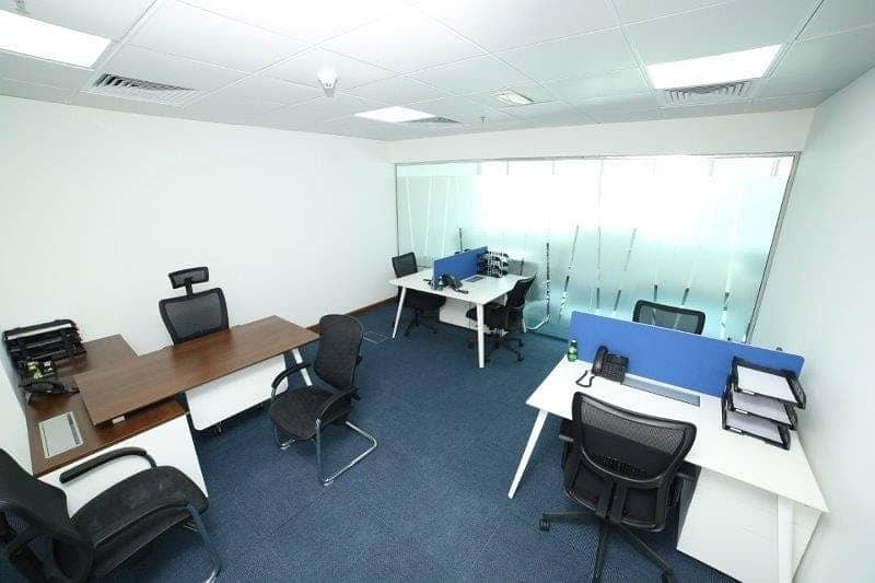 Fully fitted office for Rent 78K only