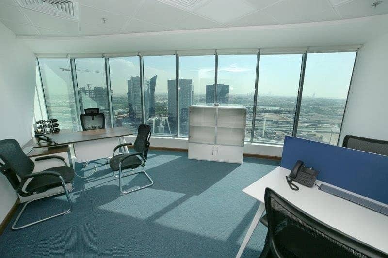 5 Fully fitted office for Rent 78K only