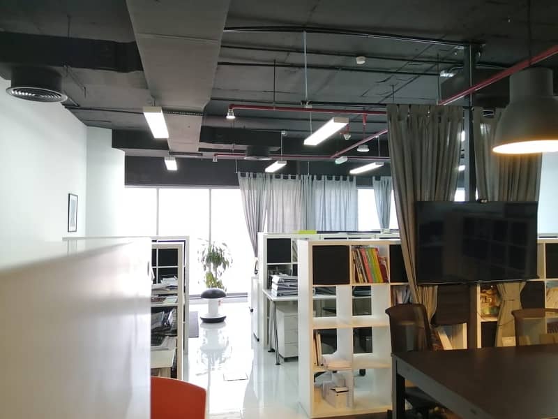 14 #Luxury Office  Space with Partition For Rent in Opal Tower