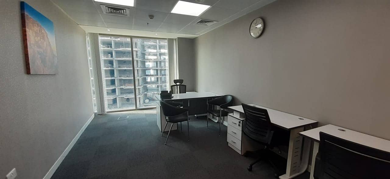13 Fitted Office for Rent in Business Bay 40K only. . .