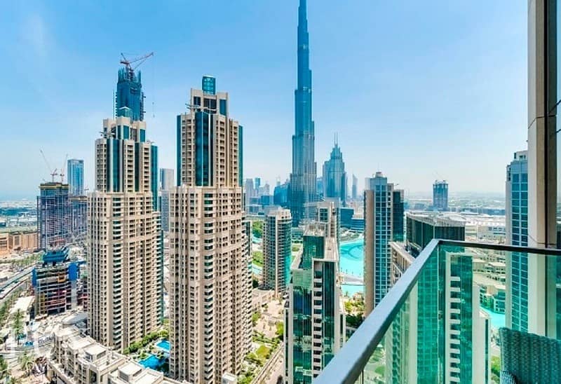 Burj Khalifa View | 2 Bed | Maid Service