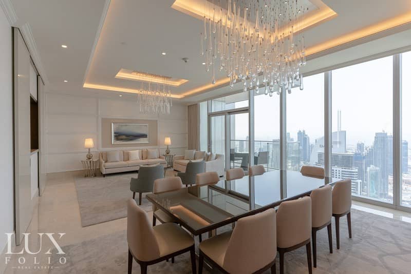 2 Genuine RESALE|Penthouse|Khalifa & Fountain Views