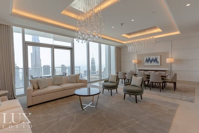 3 Genuine RESALE|Penthouse|Khalifa & Fountain Views