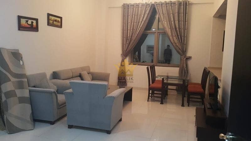 3 Furnished 1 BHK - 12 Cheques - Close Kitchen
