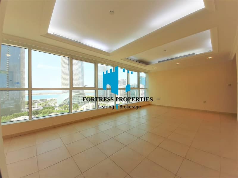 3 Gorgeous 3BHK - Elevated Home On Corniche Area | UNDERGROUND Parking !!!