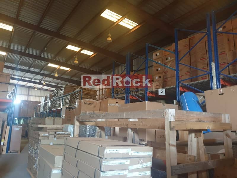 Aed 20/Sqft for 10000 Sqft Warehouse with 150 KW Power in Al Quoz