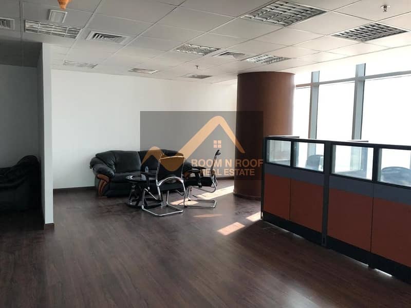 57 Large Fully Furnished Office| Lake View| The Metropolis Tower| Business Bay