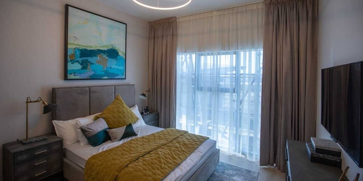 20 One- Bedroom Furnished Apartment with 4- Years Payment Plan at Jabel Ali by Azizi Development