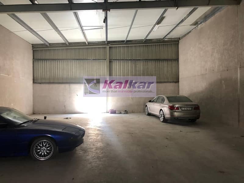 !! 4000 SQFT COMMERCIAL WAREHOUSE IN GOOD LOCATION ALQUOZ 3 AED: 100