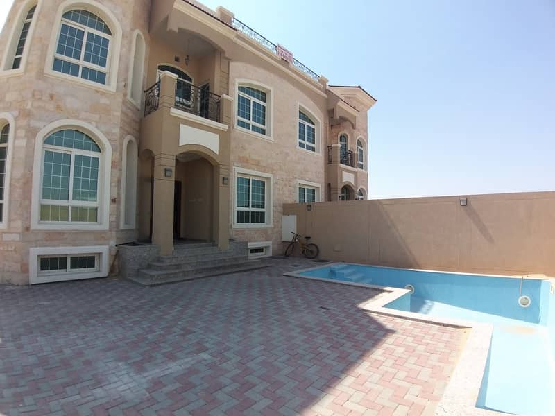 Brand New Twin 4 bed Villa - basement+G+1  for sale with swimming pool + basement + Maid Room