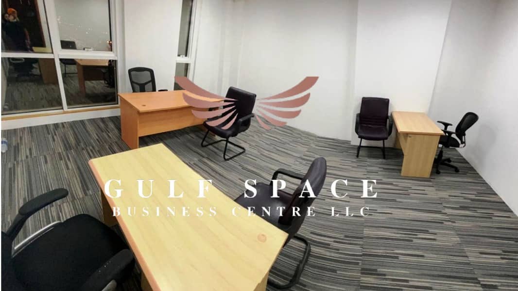 GET LARGE SIZE OFFICES IN LOW COST/ IN DEIRA /WITH FREE DEWA FREE WIFI / EXACT NEAR TO ALL PUBLIC TRANSPORTATION