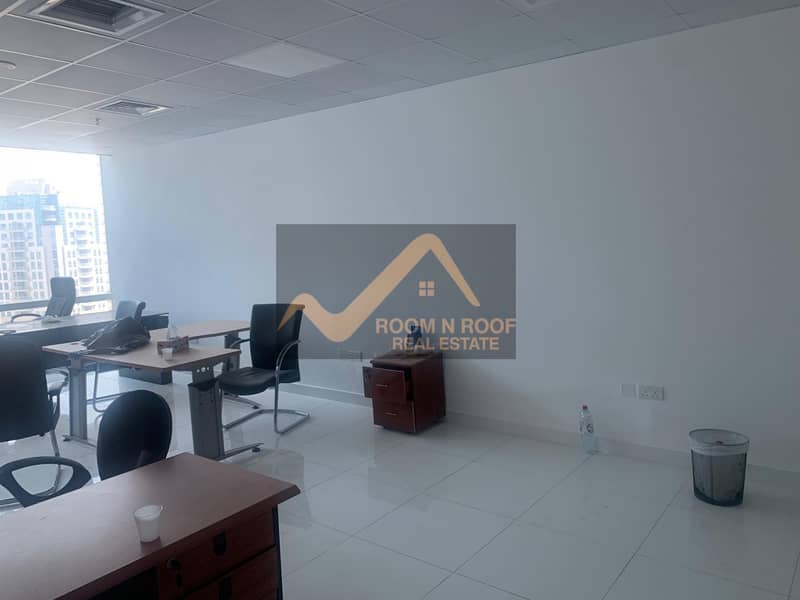 32 Chiller Free| Furnished Office For Rent| Tamani Arts Tower| Business Bay